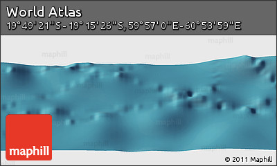 Satellite Panoramic Map of the Area around 19° 32' 24" S, 60° 25' 29" E