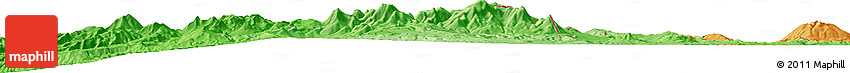 Political Horizon Map of the Area around 19° 32' 24" S, 68° 46' 30" W Political Horizon Map of the Area around 19° 32' 24" S, 68° 46' 30" W