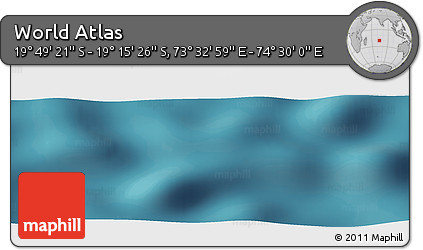 Satellite Panoramic Map of the Area around 19° 32' 24" S, 74° 1' 30" E