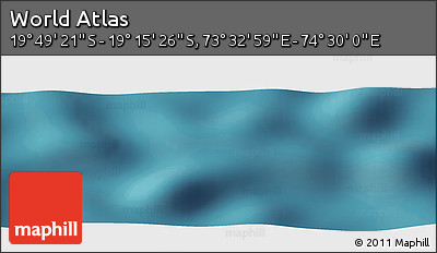 Satellite Panoramic Map of the Area around 19° 32' 24" S, 74° 1' 30" E
