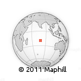 Outline Map of the Area around 19° 32' 24" S, 78° 16' 30" E, rectangular outline