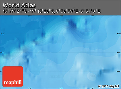 Political Map of the Area around 19°&nbsp;32'&nbsp;24"&nbsp;S,&nbsp;9°&nbsp;25'&nbsp;30"&nbsp;E