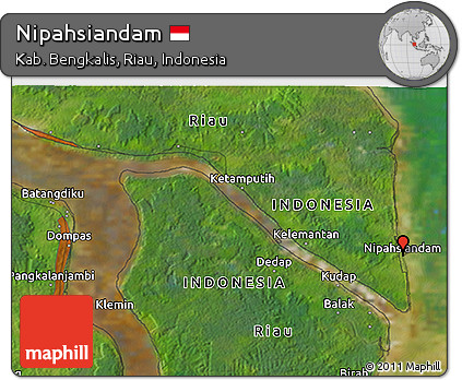 Satellite 3D Map of Nipahsiandam