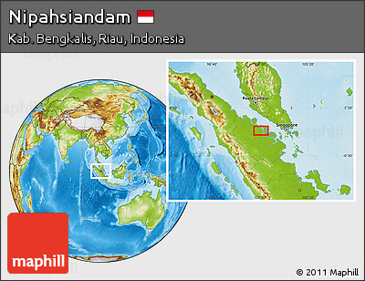 Physical Location Map of Nipahsiandam