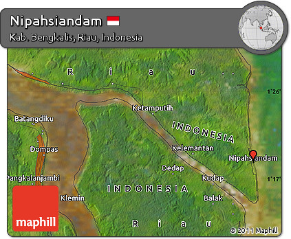 Satellite Map of Nipahsiandam