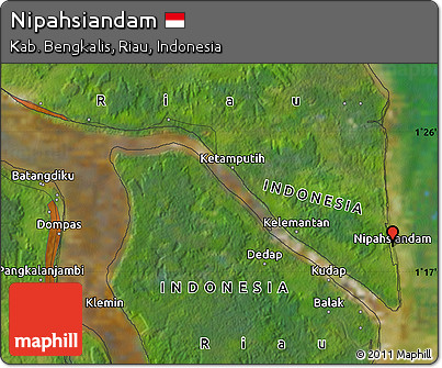 Satellite Map of Nipahsiandam