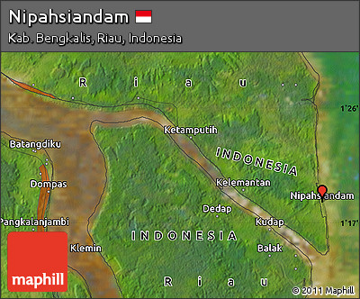 Satellite Map of Nipahsiandam