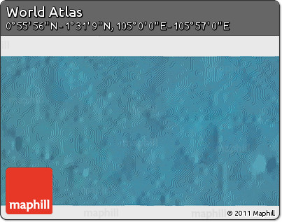 Satellite 3D Map of the Area around 1° 13' 33" N, 105° 28' 29" E
