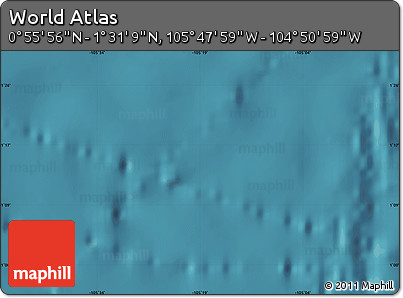 Satellite Map of the Area around 1° 13' 33" N, 105° 19' 29" W