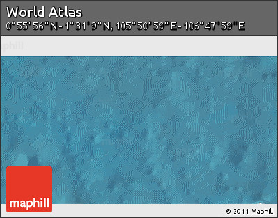 Satellite 3D Map of the Area around 1° 13' 33" N, 106° 19' 29" E