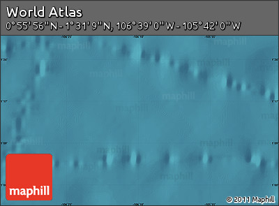 Satellite Map of the Area around 1° 13' 33" N, 106° 10' 30" W