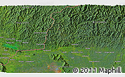 Satellite 3D Map of the area around 1° 13' 33" N, 112° 16' 30" E