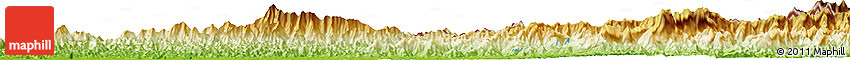 Physical Horizon Map of the Area around 1° 13' 33" N, 113° 7' 30" E