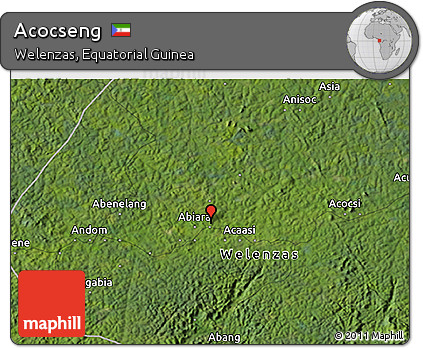 Satellite 3D Map of Acocseng