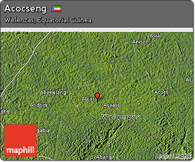 Satellite 3D Map of Acocseng