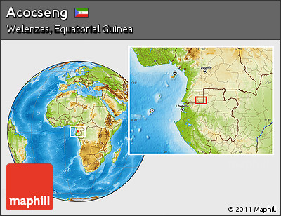 Physical Location Map of Acocseng