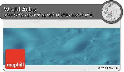 Satellite Panoramic Map of the Area around 1° 13' 33" N, 146° 16' 30" E