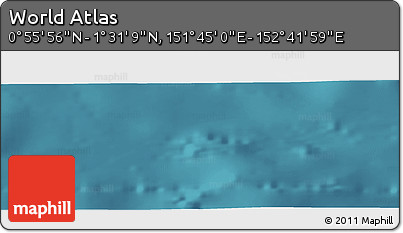 Satellite Panoramic Map of the Area around 1° 13' 33" N, 152° 13' 29" E