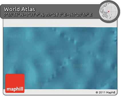 Satellite 3D Map of the Area around 1° 13' 33" N, 159° 52' 30" E