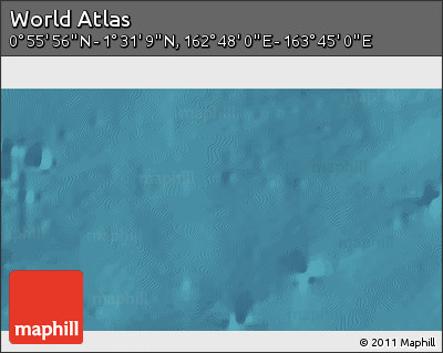 Satellite 3D Map of the Area around 1° 13' 33" N, 163° 16' 30" E