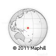 Outline Map of the Area around 1° 13' 33" N, 164° 7' 30" E, rectangular outline