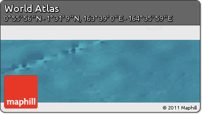 Satellite Panoramic Map of the Area around 1° 13' 33" N, 164° 7' 30" E