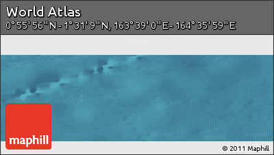Satellite Panoramic Map of the Area around 1° 13' 33" N, 164° 7' 30" E