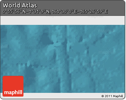 Satellite 3D Map of the Area around 1° 13' 33" N, 164° 58' 29" E