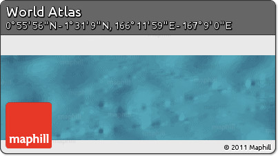 Satellite Panoramic Map of the Area around 1° 13' 33" N, 166° 40' 30" E