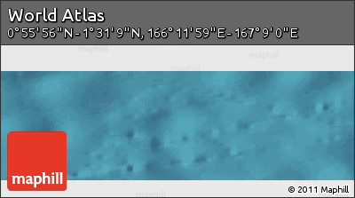Satellite Panoramic Map of the Area around 1° 13' 33" N, 166° 40' 30" E