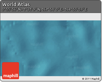 Satellite 3D Map of the Area around 1° 13' 33" N, 168° 22' 30" E