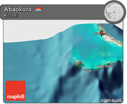 Satellite 3D Map of Abaokoro