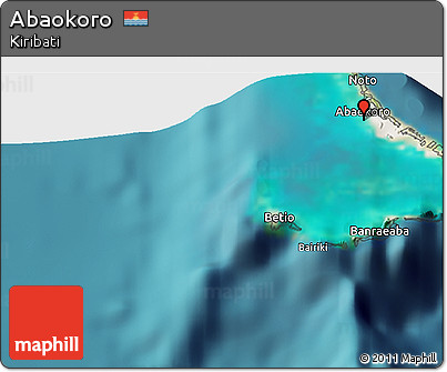 Satellite 3D Map of Abaokoro