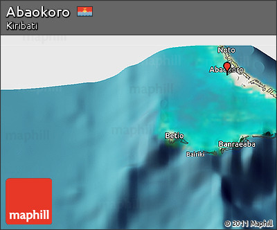 Satellite 3D Map of Abaokoro