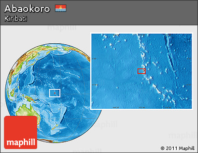 Physical Location Map of Abaokoro