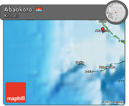 Physical Map of Abaokoro
