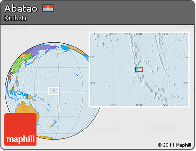 Political Location Map of Abatao