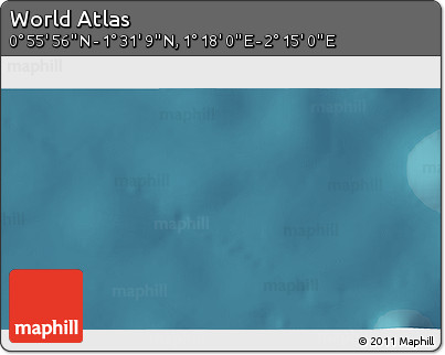 Satellite 3D Map of the Area around 1° 13' 33" N, 1° 46' 29" E