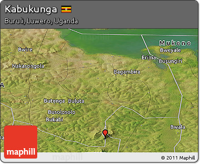Satellite Panoramic Map of Kabukunga