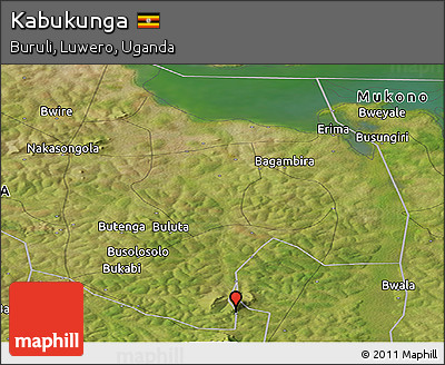 Satellite Panoramic Map of Kabukunga