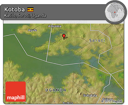 Satellite 3D Map of Kotoba