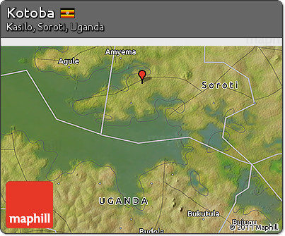 Satellite 3D Map of Kotoba