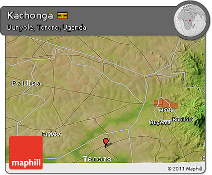 Satellite 3D Map of Kachonga