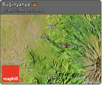 Satellite Map of Buginyanya