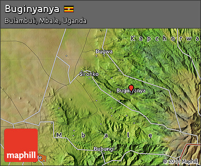 Satellite Map of Buginyanya