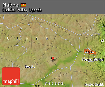 Satellite Map of Naboa