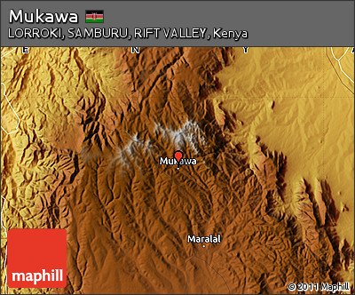 Physical Map of Mukawa