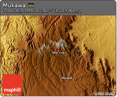Physical Map of Mukawa