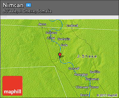 Physical 3D Map of Nimcan