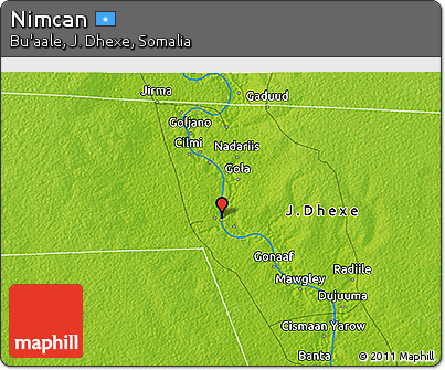 Physical 3D Map of Nimcan